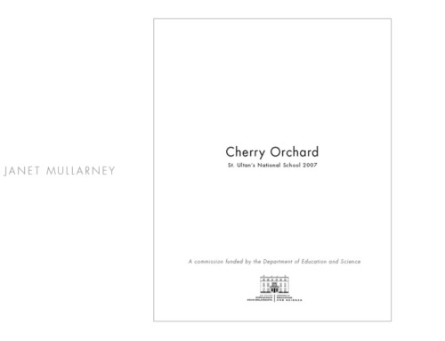 “CHERRY ORCHARD” di JANET MULLARNEY